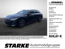 Schwarz (mythosschwarz metallic) Neu 2025 Audi A6 Edition .1 Kombi | 81.890 € (Fairer Preis)