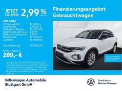 Pure white/schwarz Gebraucht 2024 VW T-Roc Style SUV | 27.430 € (Guter Preis)