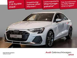 Gletscherweiß metallic Gebraucht 2025 Audi A3 S-Line Limousine | 39.880 € (Teuer)