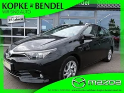 Micaschwarz metallic Gebraucht 2016 Toyota Auris Hybrid Edition-S Kombi | 14.320 € (Fairer Preis)