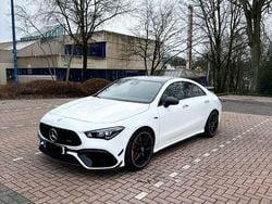 Weiß Gebraucht 2020 Mercedes CLA45 AMG AMG Limousine | 48.999 € (Etwas zu teuer)