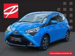 Blau Gebraucht 2019 Toyota Aygo Connect Style Kleinwagen | 9.974 € (Fairer Preis)