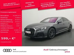 Daytonagrau perleffekt Gebraucht 2022 Audi A8 Ambiente Limousine | 65.980 € (Etwas zu teuer)