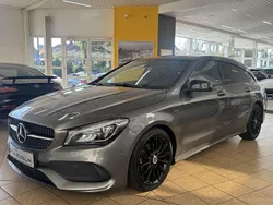 Grau Gebraucht 2019 Mercedes CLA200 Shooting Brake Night Kombi | 16.399 € (Teuer)