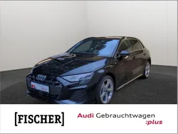 Schwarz Gebraucht 2025 Audi A3 Sportback S-Line Limousine | 36.987 € (Guter Preis)