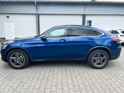 Blau Gebraucht 2020 Mercedes GLC300 AMG line Coupé | 38.250 € (Superpreis)