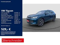 Blau Gebraucht 2024 VW Tiguan Elegance SUV | 44.490 € (Etwas zu teuer)