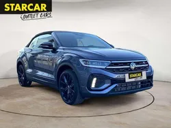 Rauchgrau metallic Gebraucht 2024 VW T-Roc Cabriolet R-line Cabrio | 35.900 € (Fairer Preis)