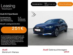Blau Gebraucht 2024 Audi A3 Sportback Advanced Limousine | 32.619 € (Fairer Preis)