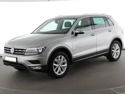 Silber metallic Gebraucht 2016 VW Tiguan Highline SUV | 21.999 € (Fairer Preis)