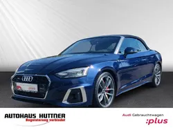 Navarrablau metallic Gebraucht 2022 Audi A5 Cabriolet Basis Cabrio | 38.134 € (Etwas zu teuer)