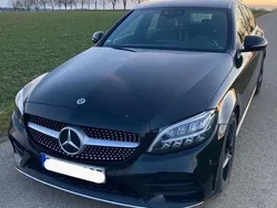 Schwarz Gebraucht 2021 Mercedes C220 AMG line Kombi | 29.200 € (Superpreis)