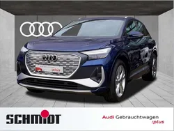 Navarrablau metallic Gebraucht 2024 Audi Q4 e-tron S-Line SUV | 52.440 € (Fairer Preis)
