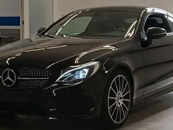 Obsidianschwarz metalliclack Gebraucht 2018 Mercedes C180 AMG Coupé | 26.499 € (Guter Preis)