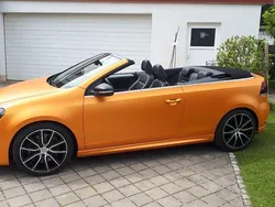 Schwarz Gebraucht 2013 VW Golf Cabriolet R Cabrio | 23.900 €