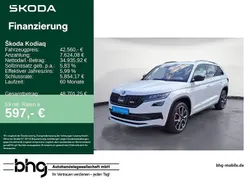 Moonweiß perleffekt Gebraucht 2020 Skoda Kodiaq RS SUV | 42.560 € (Teuer)