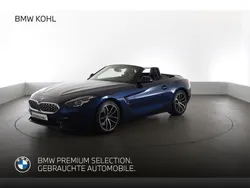 Blau Gebraucht 2022 BMW Z4 Sport Line Cabrio | 38.930 € (Etwas zu teuer)