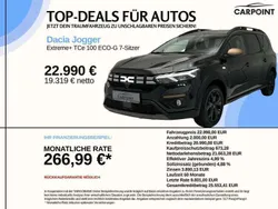 Perlamutt schwarz Neu 2025 Dacia Jogger Extreme Kombi | 22.990 € (Fairer Preis)