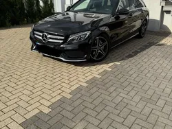 Schwarz Gebraucht 2018 Mercedes C220 AMG line Kombi | 24.000 € (Teuer)