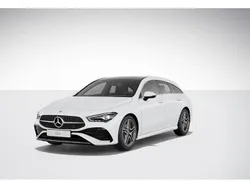 Polarweiß Gebraucht 2024 Mercedes CLA200 Shooting Brake AMG Kombi | 36.490 € (Etwas zu teuer)
