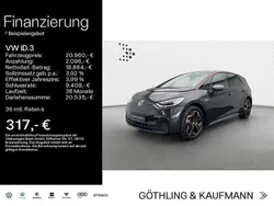 Grau Gebraucht 2021 VW ID.3 Pro Performance Kleinwagen | 20.960 € (Fairer Preis)