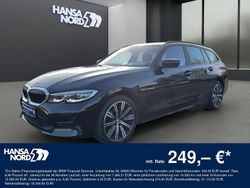 Schwarz / black sapphire (metallic) Gebraucht 2022 BMW 318 Sport Line Kombi | 24.790 € (Fairer Preis)