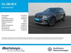 Grau Gebraucht 2021 VW Tiguan Elegance SUV | 27.879 € (Fairer Preis)