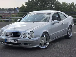 Silber Gebraucht 2000 Mercedes CLK320 Elegance Cabrio | 3.700 € (Guter Preis)
