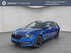 Race blau metallic Gebraucht 2022 Skoda Superb SportLine Kombi | 27.890 € (Etwas zu teuer)
