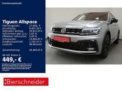 Silber Gebraucht 2021 VW Tiguan Allspace R-line SUV | 37.990 € (Fairer Preis)