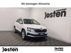Moon weiss metallic Gebraucht 2024 Skoda Karoq Selection SUV | 29.590 € (Guter Preis)