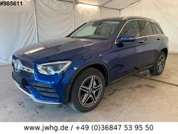 Blue metallic Gebraucht 2021 Mercedes GLC300e AMG line SUV | 32.450 € (Fairer Preis)
