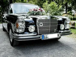 Schwarz Gebraucht 1971 Mercedes W108 SE Limousine | 29.800 €