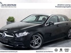 Schwarz Gebraucht 2020 Mercedes A180 AMG line Limousine | 22.760 € (Fairer Preis)