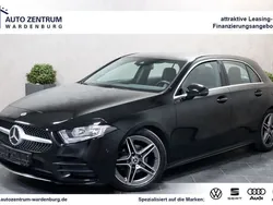 Schwarz Gebraucht 2020 Mercedes A180 AMG line Limousine | 22.260 € (Fairer Preis)