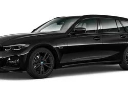 Schwarz Gebraucht 2022 BMW 330e Shadowline Kombi | 37.880 € (Fairer Preis)