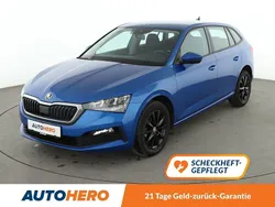 Blau Gebraucht 2021 Skoda Scala Active Kleinwagen | 17.110 € (Guter Preis)