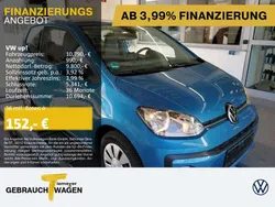 Blau Gebraucht 2021 VW up! move up! Kleinwagen | 10.790 € (Fairer Preis)