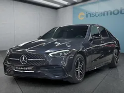 Grau Gebraucht 2024 Mercedes C300e Limousine | 43.349 € (Fairer Preis)