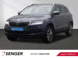 Quarz grau Gebraucht 2021 Skoda Karoq Clever SUV | 25.880 € (Fairer Preis)