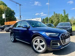Blau Gebraucht 2022 Audi Q5 Advanced SUV | 29.950 € (Superpreis)