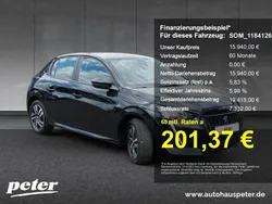 Schwarz Gebraucht 2023 Peugeot 208 Active Kleinwagen | 15.940 € (Superpreis)