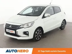 Weiß Gebraucht 2021 Mitsubishi Space Star Top Kleinwagen | 13.580 € (Etwas zu teuer)