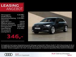 Mythosschwarz metallic Gebraucht 2025 Audi A3 Sportback Advanced Kleinwagen | 29.980 € (Guter Preis)