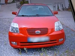 Rot Gebraucht 2006 Kia Picanto Kleinwagen | 3.333 € (Teuer)