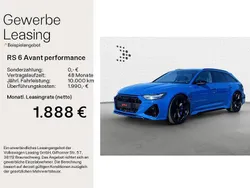 Nogaroblau Neu 2025 Audi RS6 Exclusive Kombi | 179.880 €
