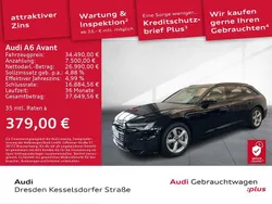 Brillantschwarz Gebraucht 2022 Audi A6 S-Line Kombi | 34.490 € (Guter Preis)