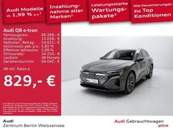 Chronosgrau metallic Gebraucht 2024 Audi Q8 e-tron Advanced Plus SUV | 68.289 € (Teuer)