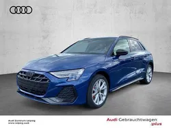 Ascariblau metallic Gebraucht 2025 Audi A3 Sportback e-tron S-Line Limousine | 46.770 € (Superpreis)