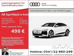 Gletscherweiß metallic Gebraucht 2025 Audi A6 e-tron Ambiente Limousine | 57.400 € (Guter Preis)
